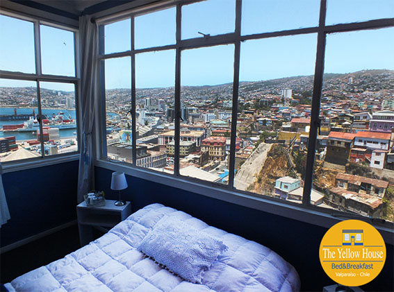 The Yellow House en Valparaiso, Valparaiso
