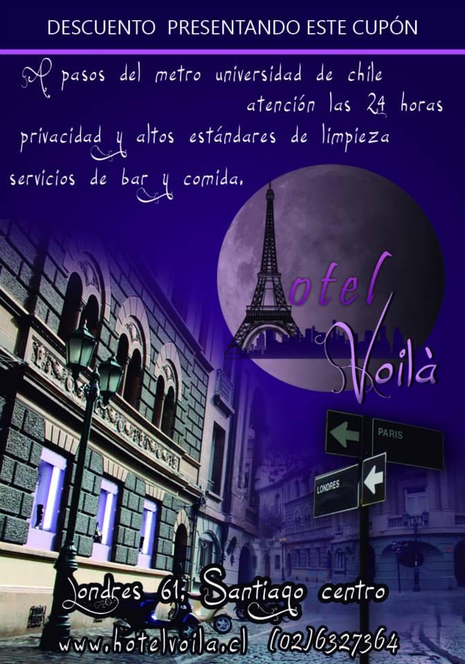 Fotografía 2 de Hotel Voila Sucursal Metro Moneda en Santiago, Metropolitana