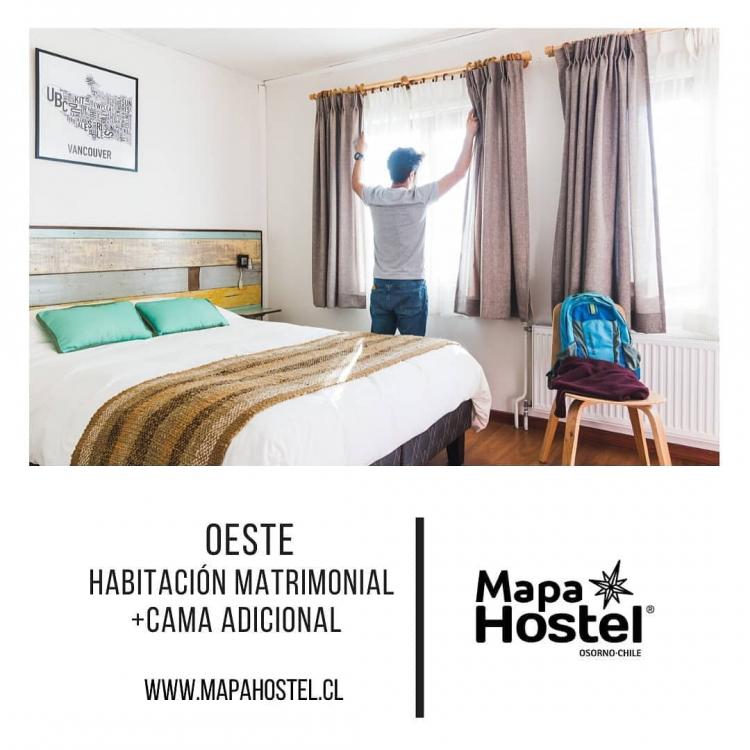 Fotografía 15 de Mapa Hostel Boutique en Osorno, Los Lagos