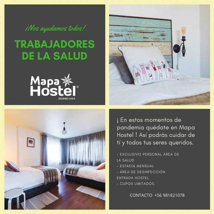 Fotografía 17 de Mapa Hostel Boutique en Osorno, Los Lagos